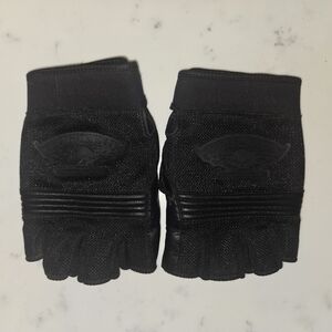 Mens Large Harley-Davidson Fingerless Riding Gloves